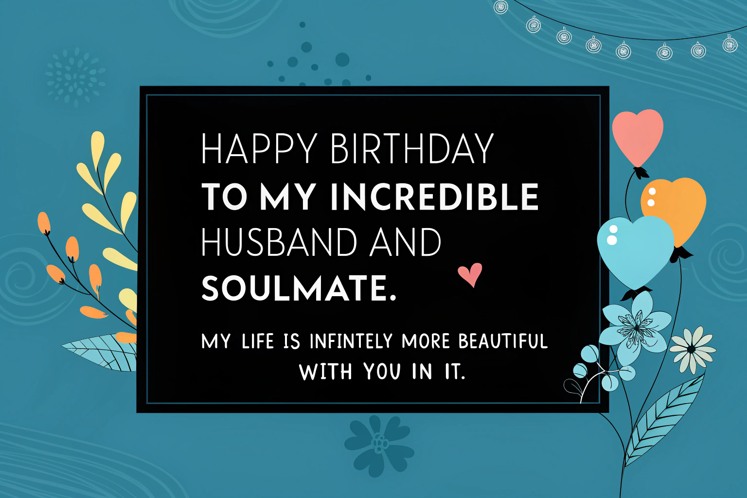 Birthday Wishes for Husband