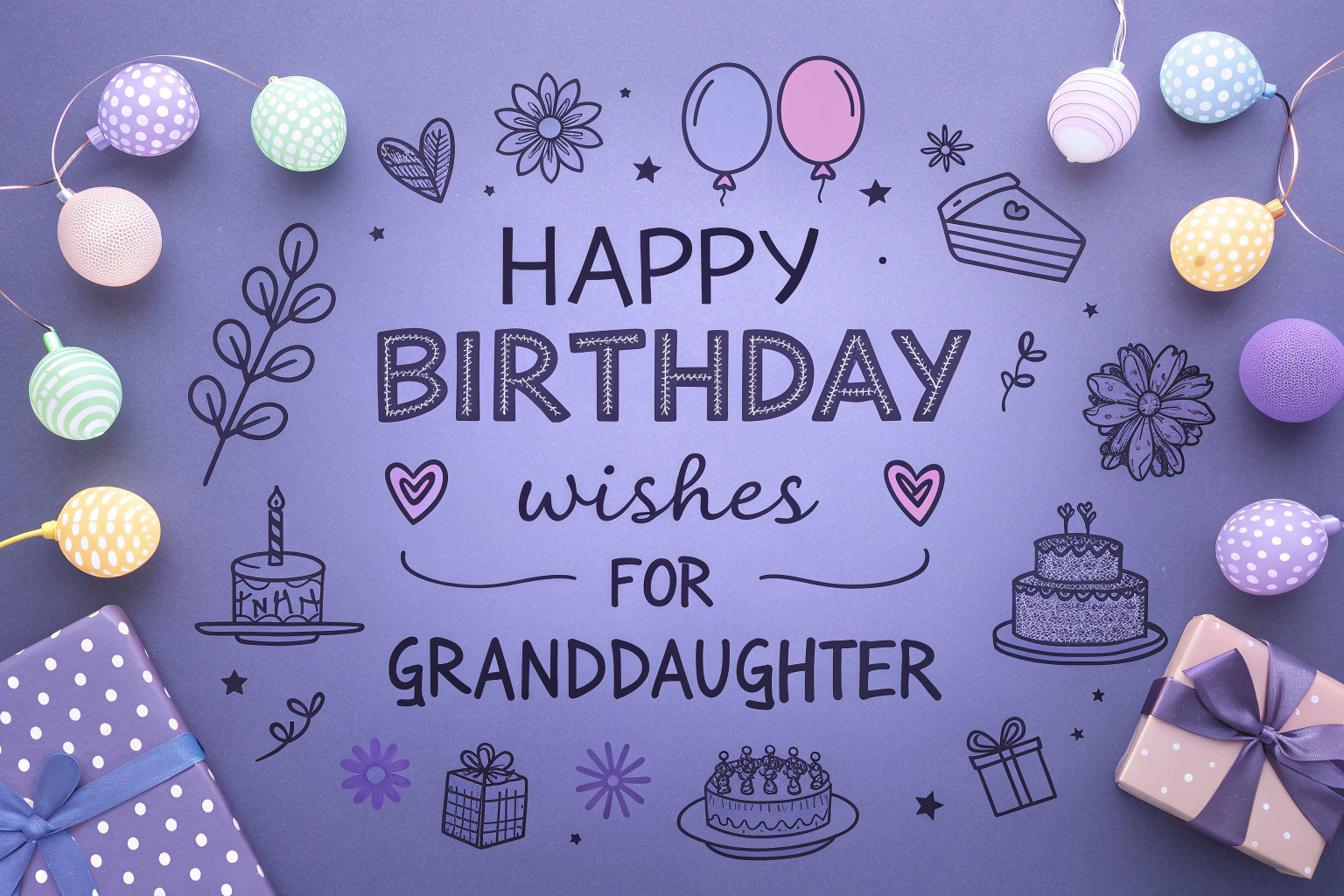 Happy Birthday Wishes for Granddaughter