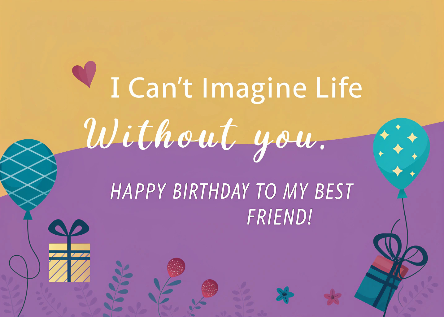 Birthday Wishes for Best Friend Girl