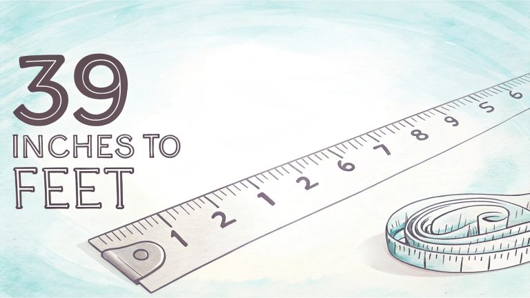39 Inches to Feet: Master Precise Conversion for Everyday Measurements 39 Inches to Feet