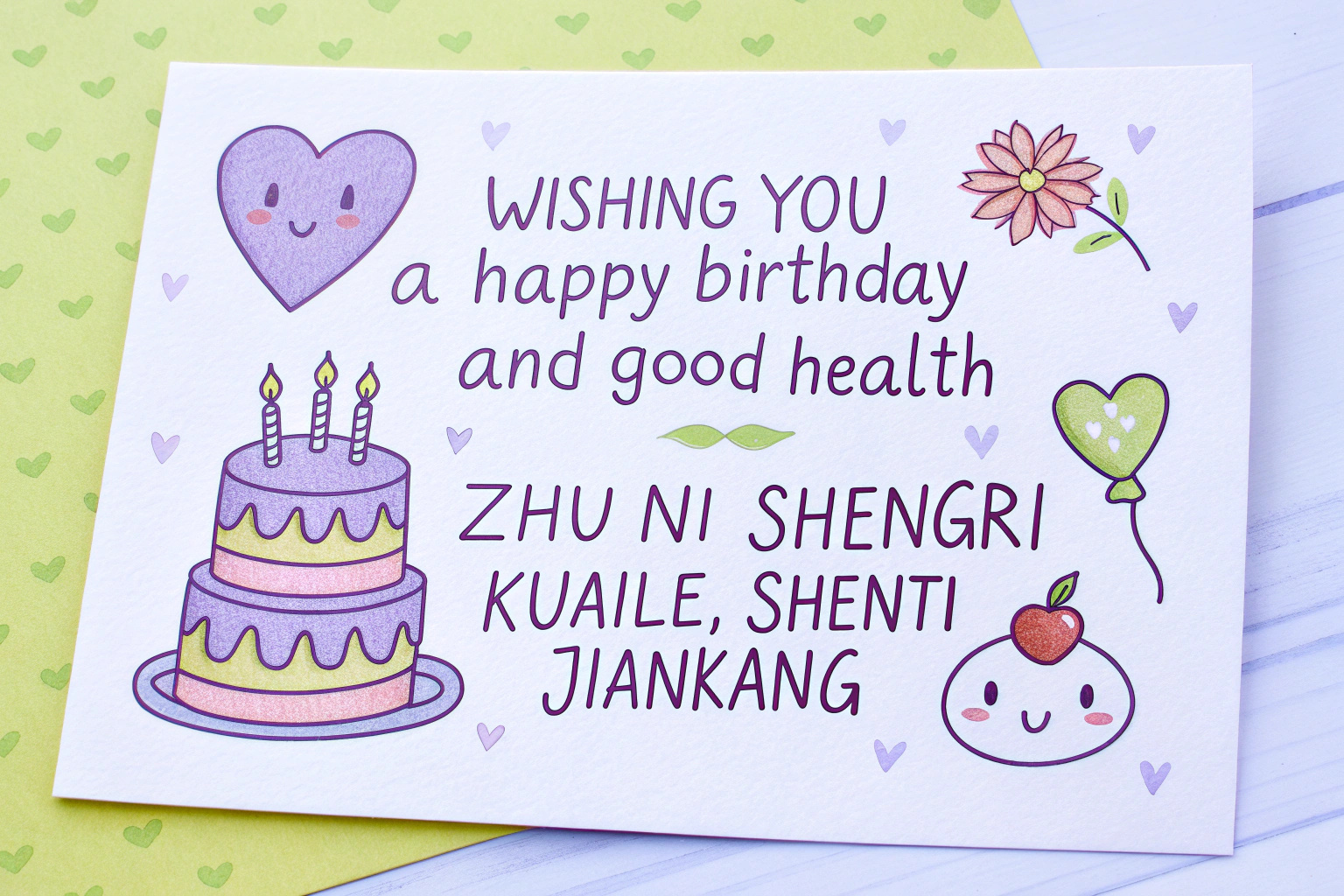 Chinese Birthday Wishes