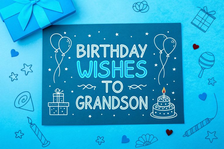 Birthday Wishes to Grandson