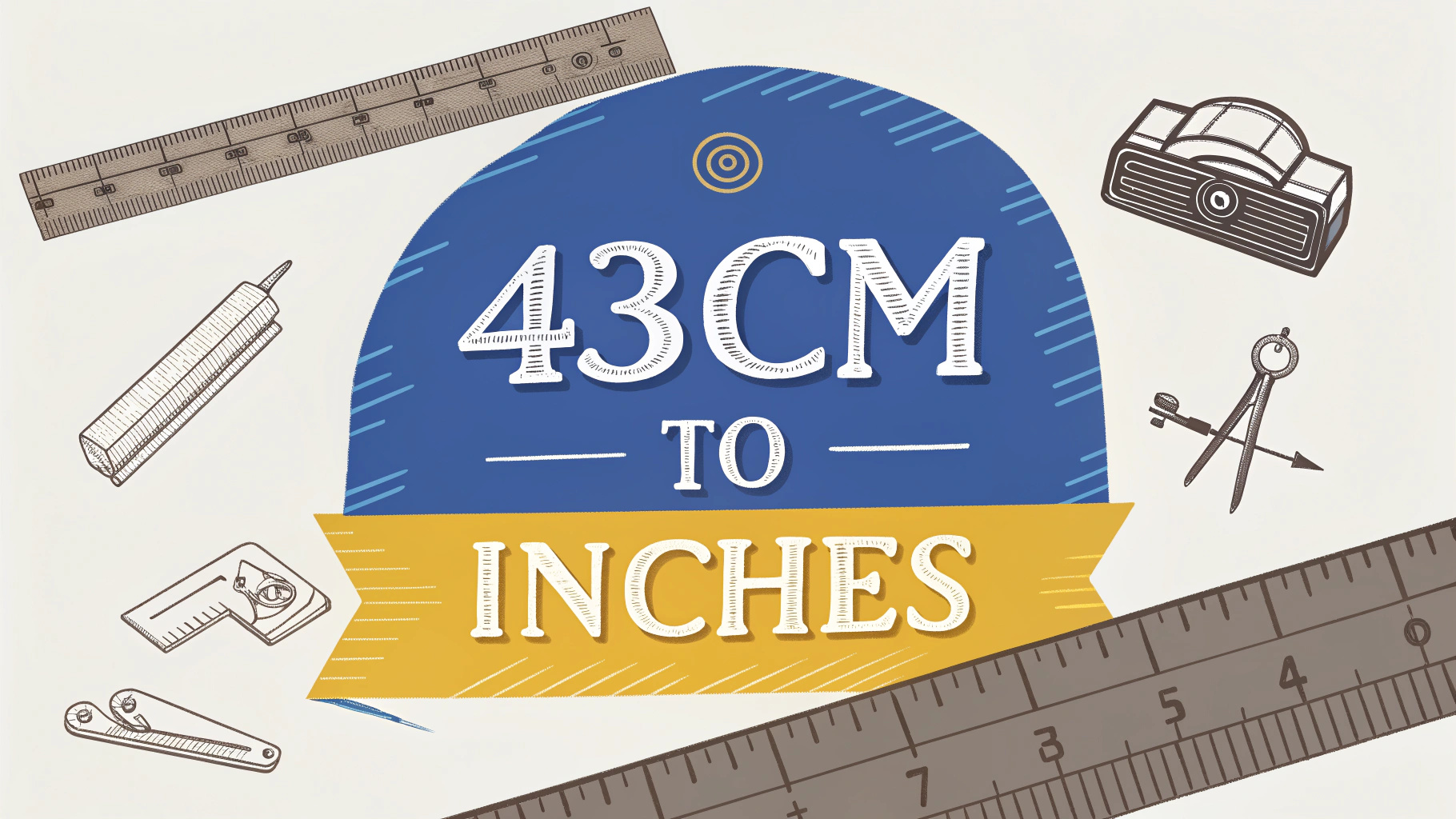 43cm to Inches