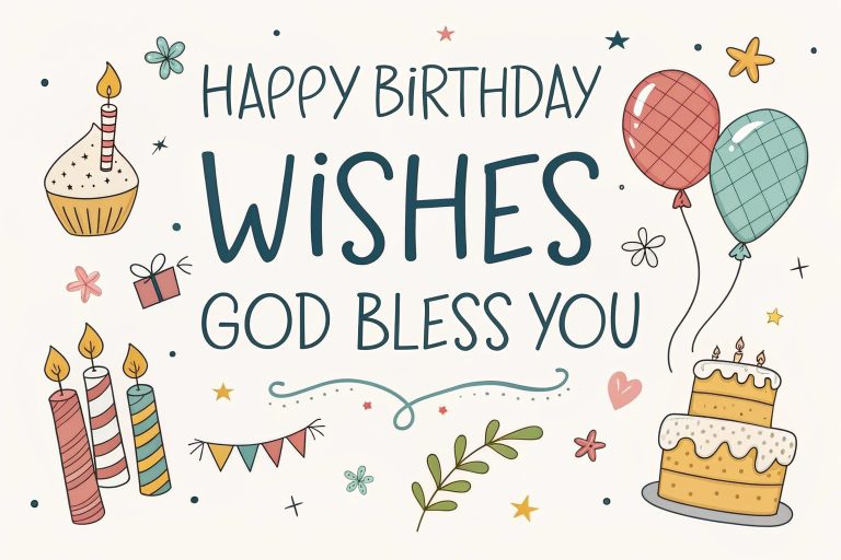Happy Birthday Wishes God Bless You
