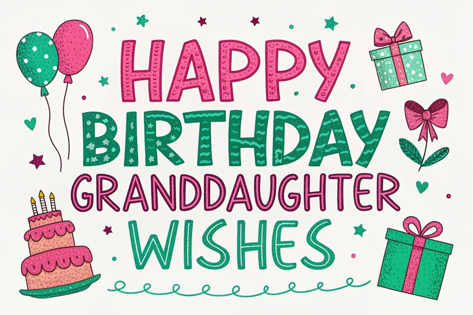 Happy Birthday Granddaughter Wishes