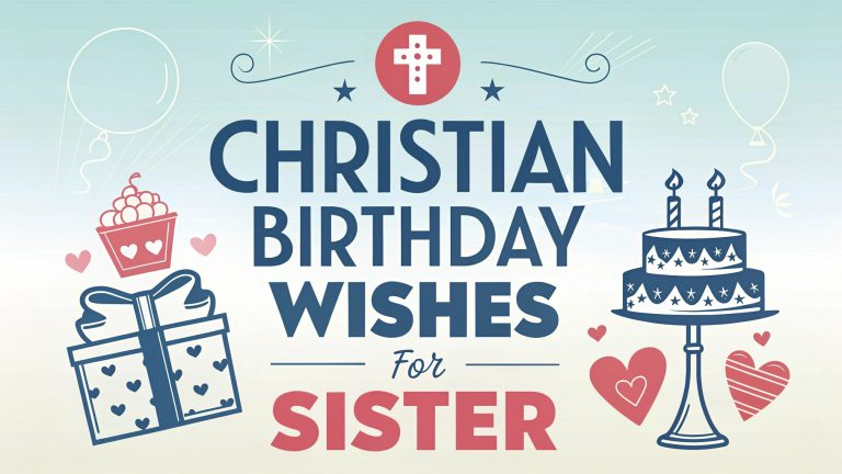 Christian Birthday Wishes for Sister