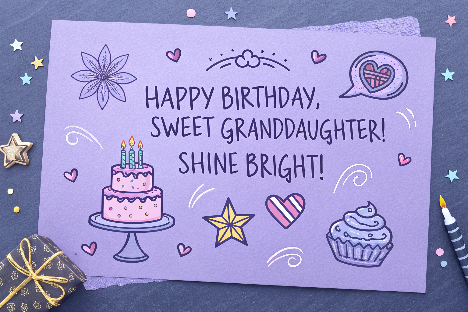 Happy Birthday Wishes for Granddaughter