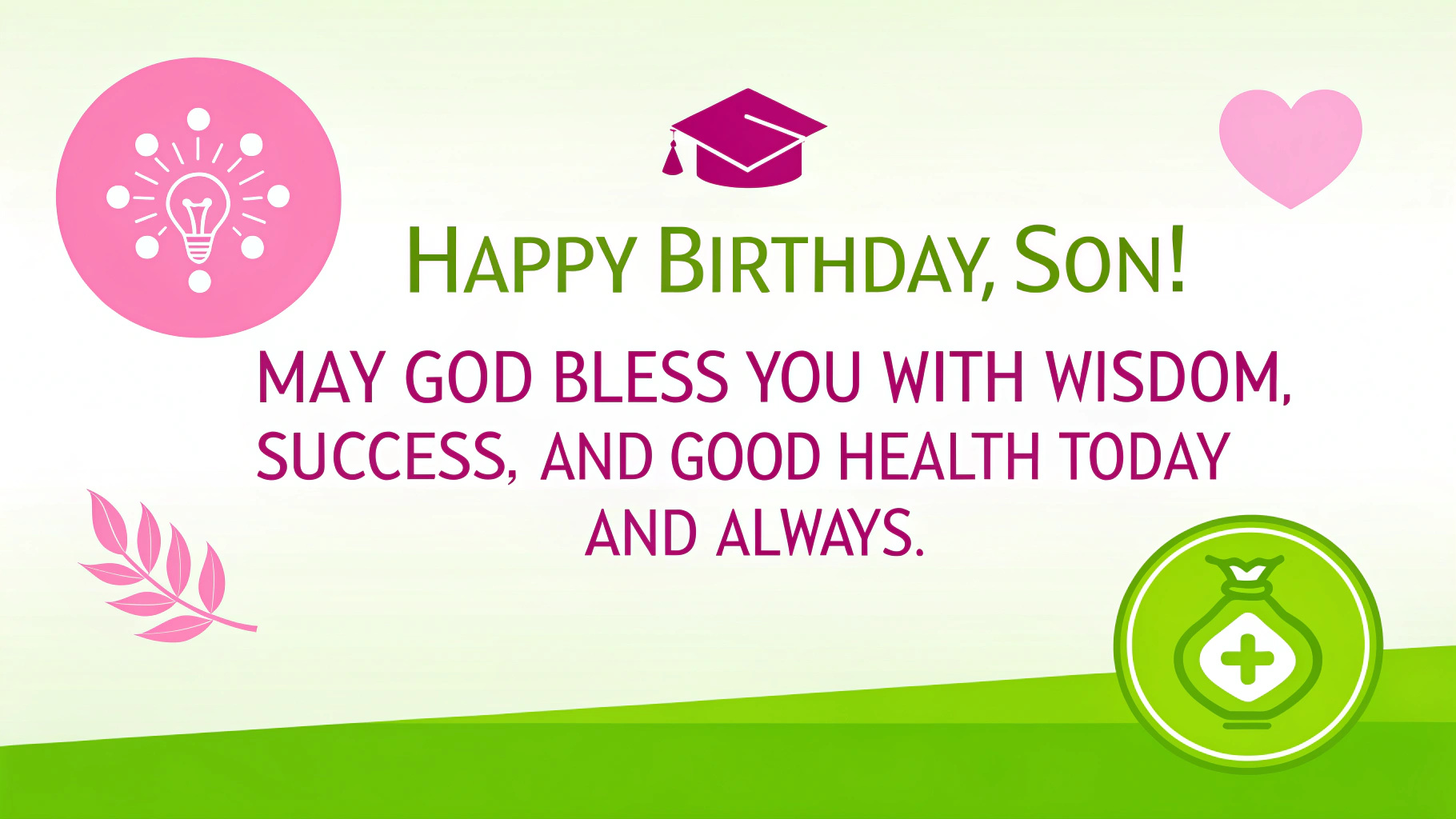 Christian Birthday Wishes for Son