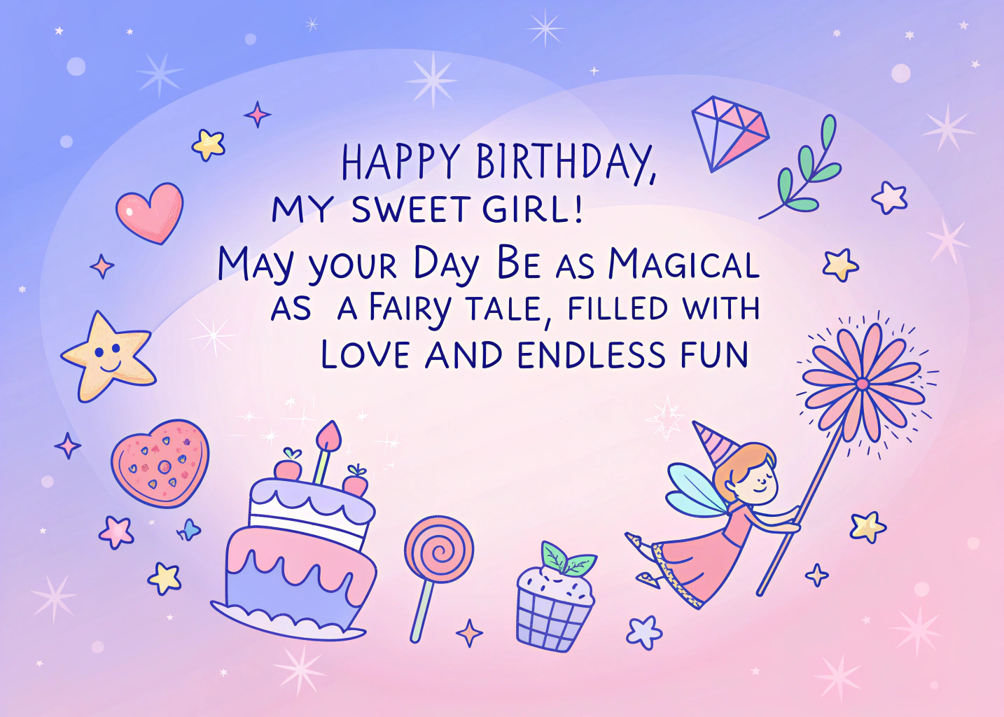 Birthday Wish for Granddaughter