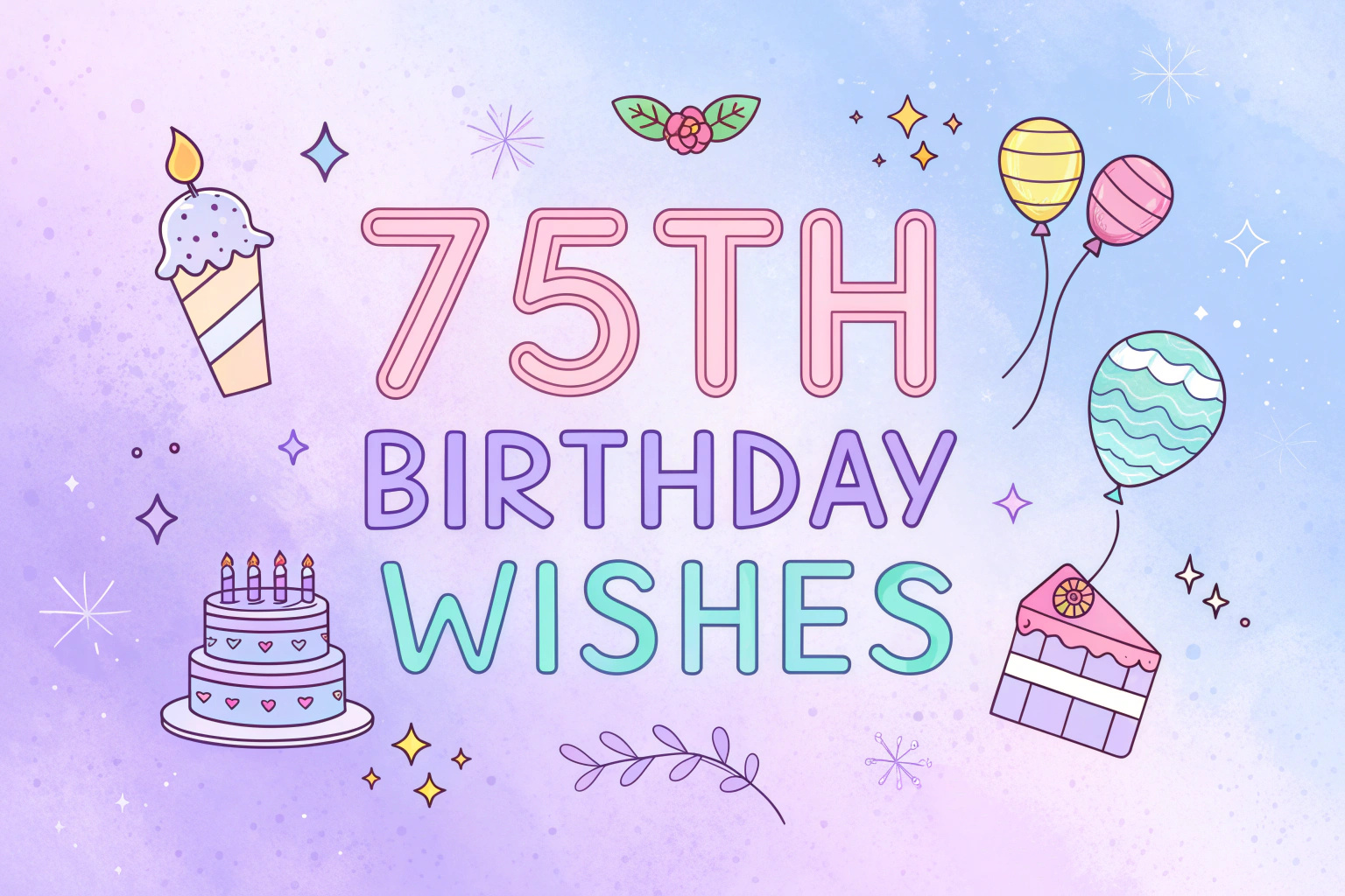 75th Birthday Wishes