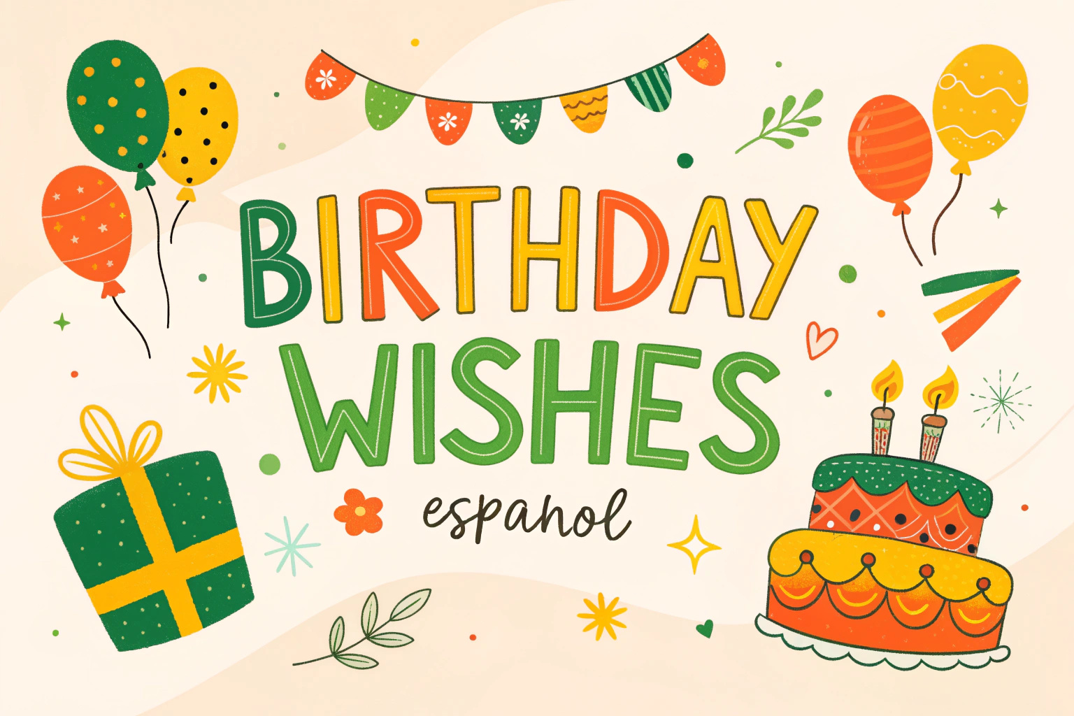 Birthday Wishes Espanol