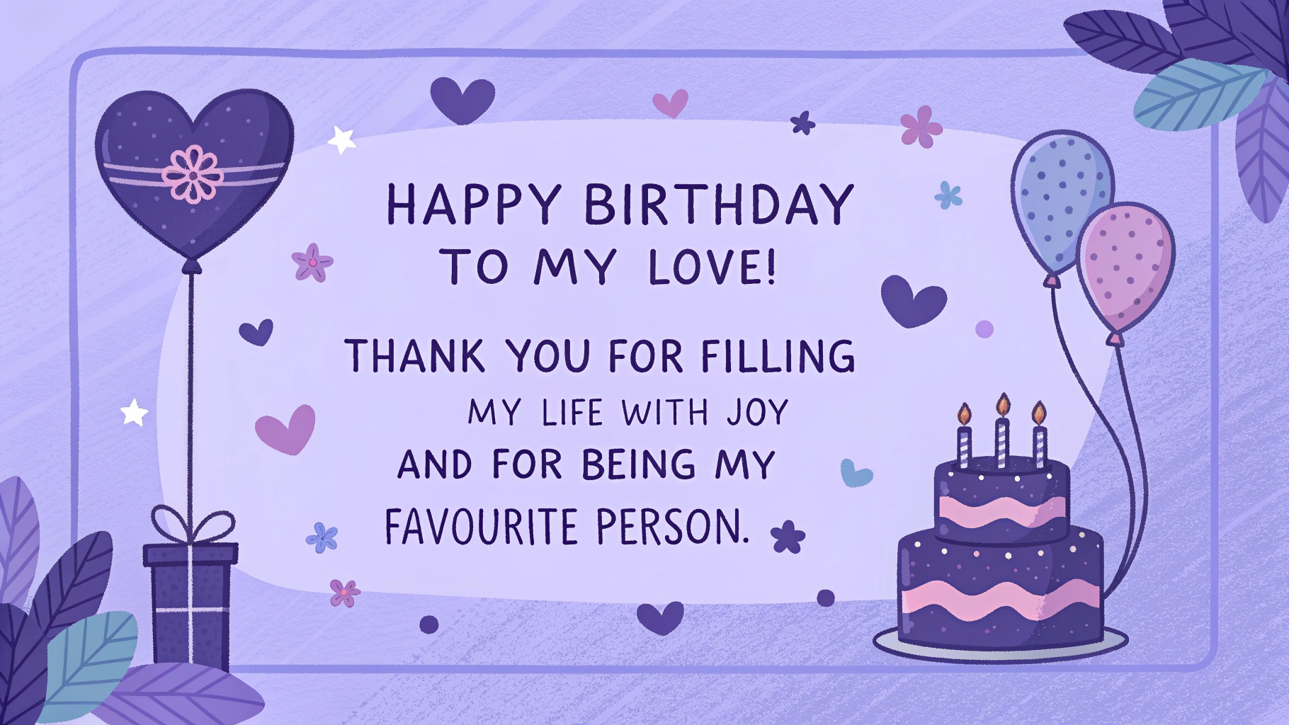 Birthday Wishes to Boyfriend