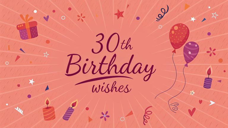 30th Birthday Wishes