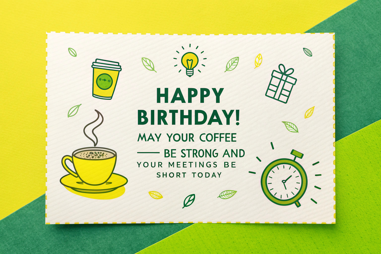 Funny Birthday Wishes to a Colleague