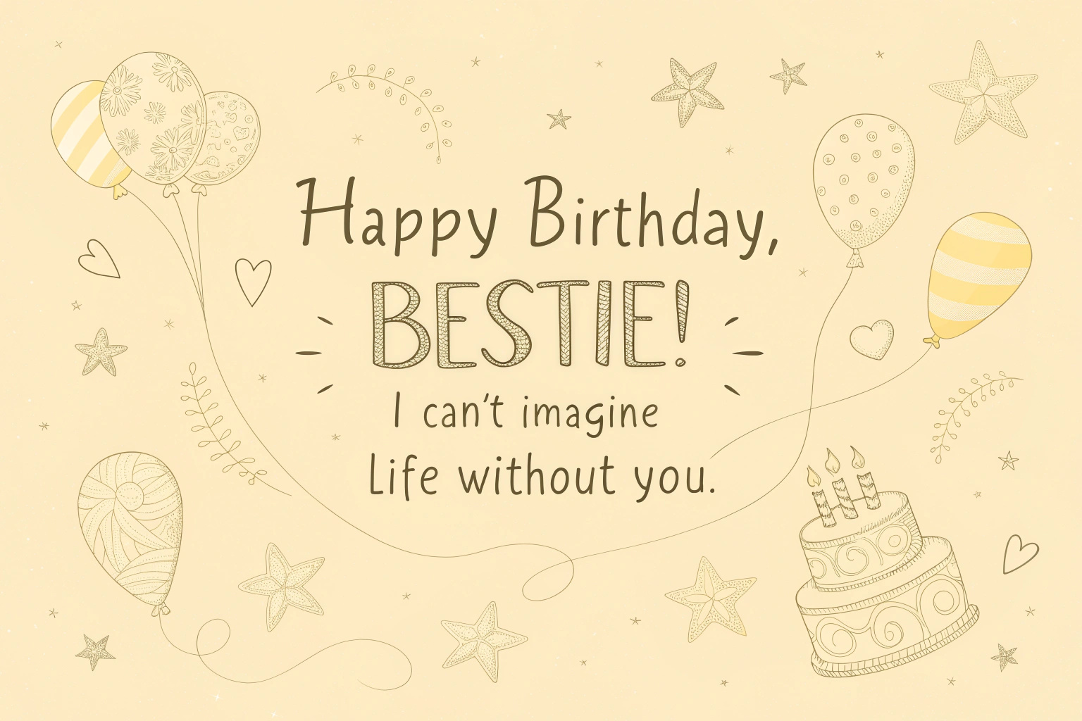 Birthday Wishes for Best Friend