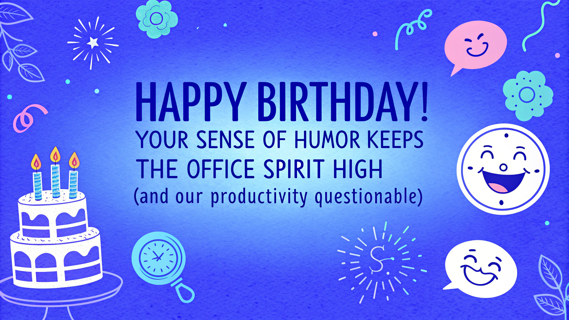 Funny Birthday Wishes for Boss