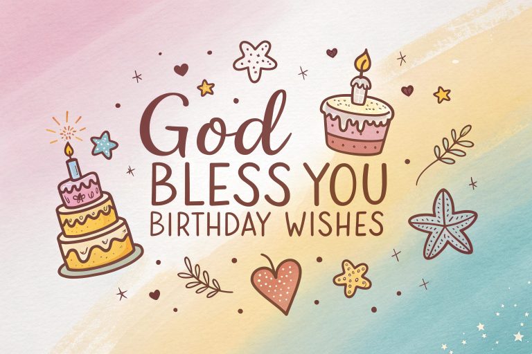 God Bless You Birthday Wishes