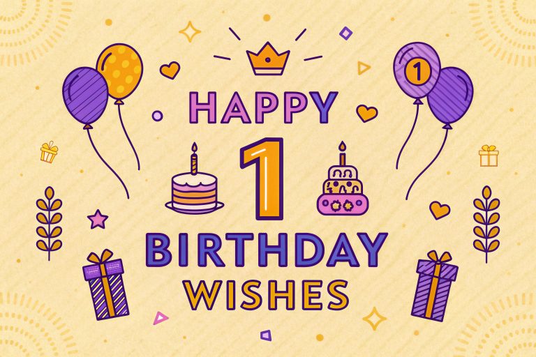 Happy 1 Birthday Wishes