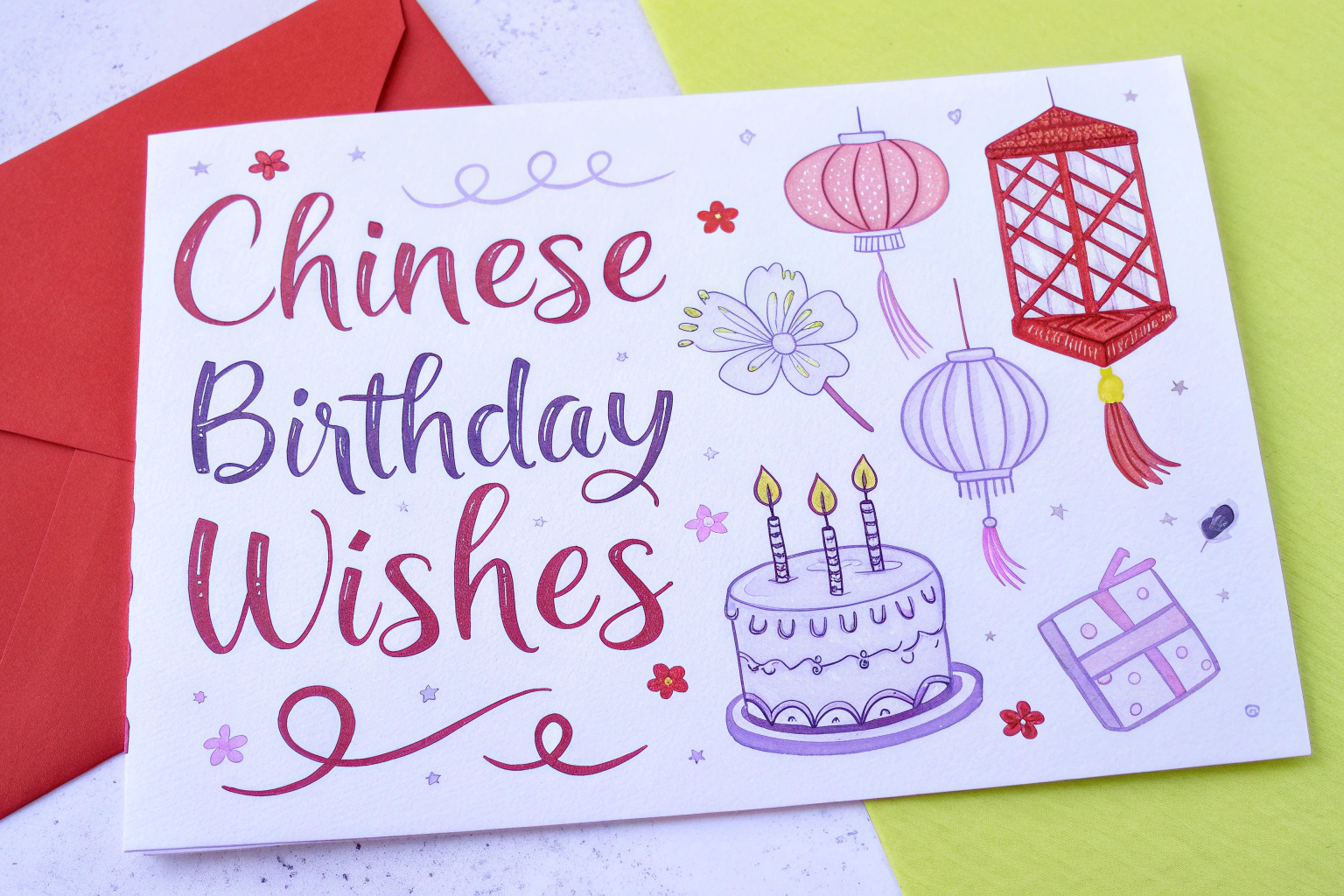 Chinese Birthday Wishes