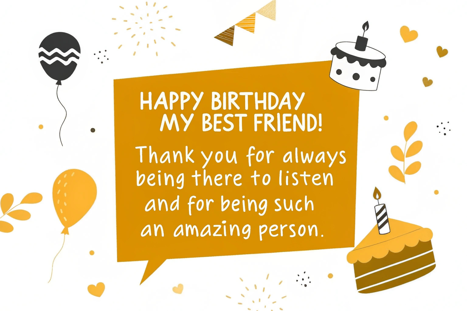 Birthday Wishes for Best Friend