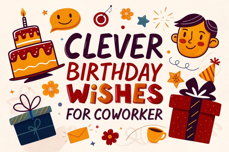 Clever Birthday Wishes for Coworker: Heartfelt and Fun Messages to Brighten Their Day in 2025 Clever Birthday Wishes for Coworker