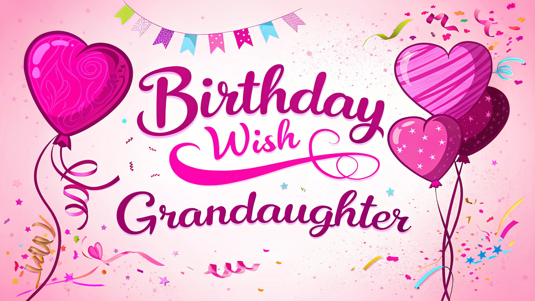 Birthday Wish Granddaughter
