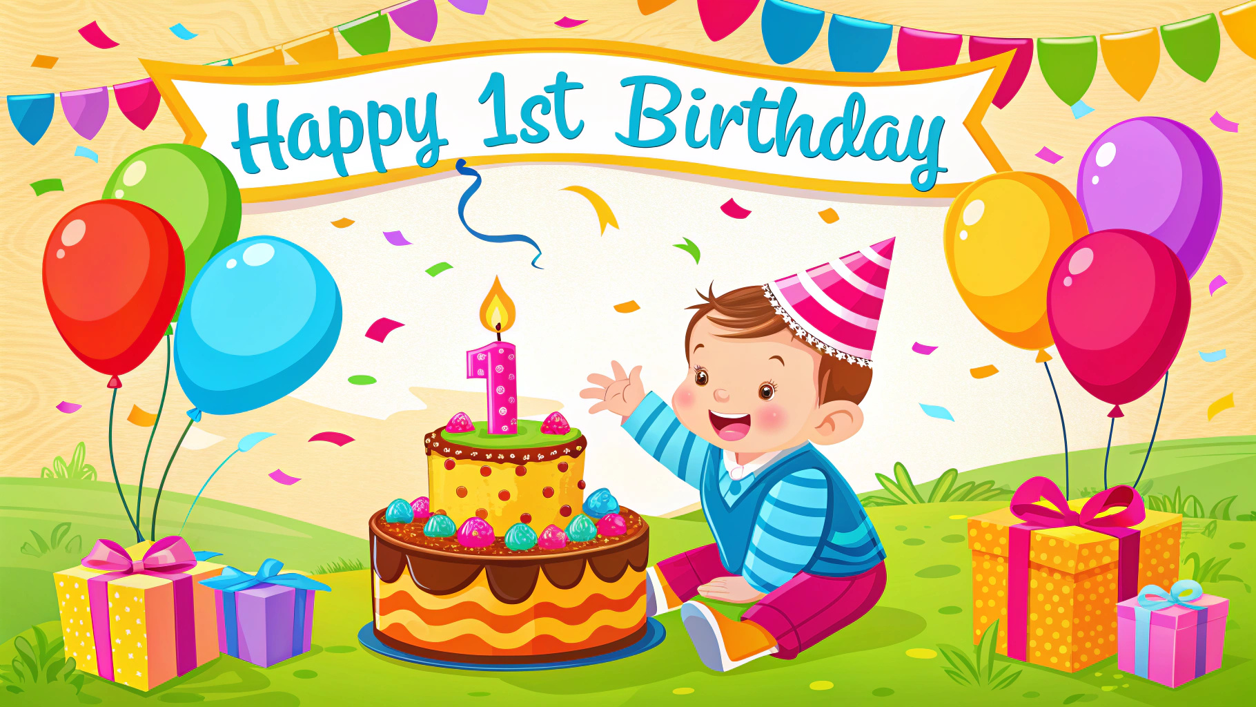 Happy 1st Birthday Wishes