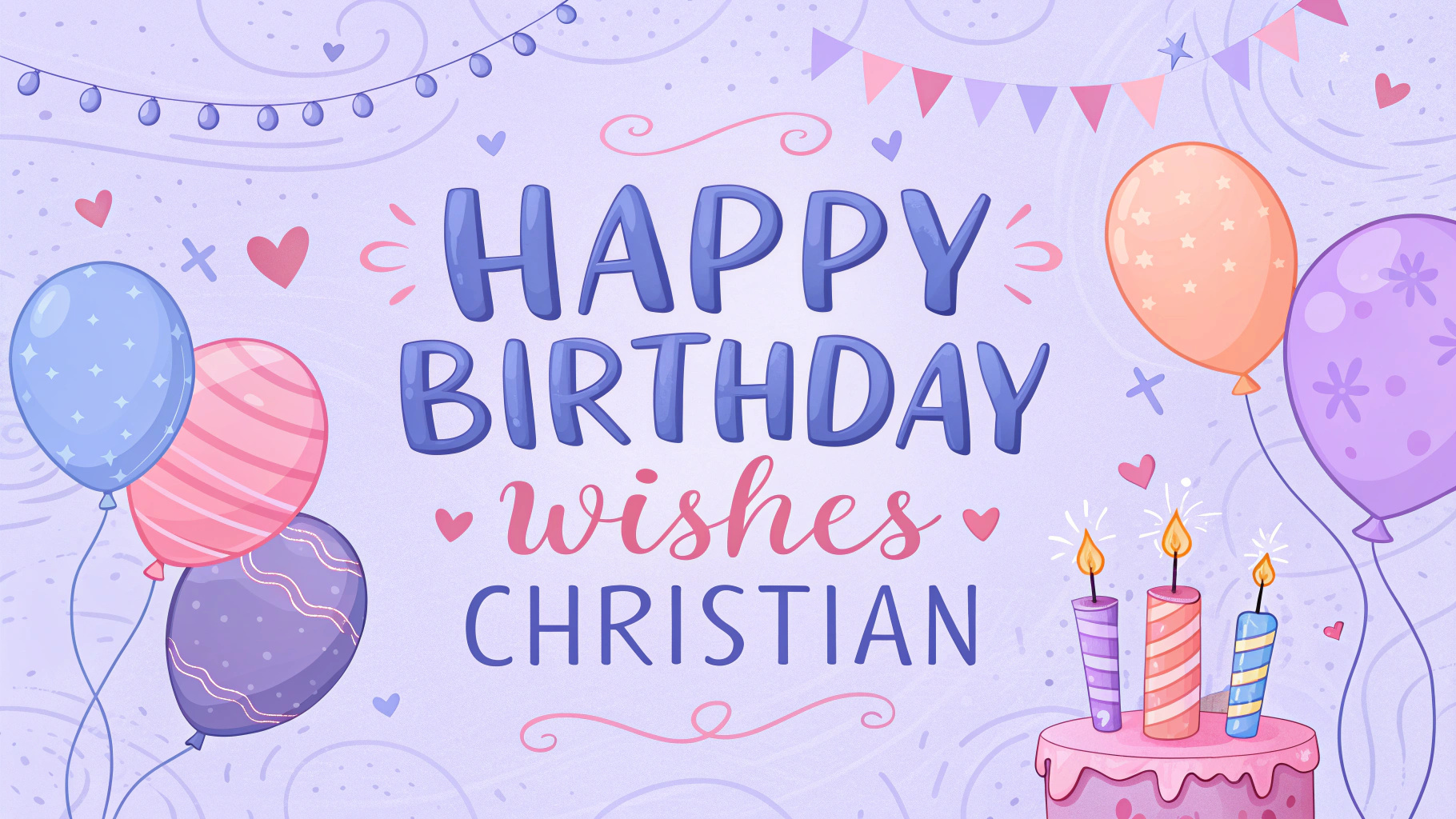 Happy Birthday Wishes Christian