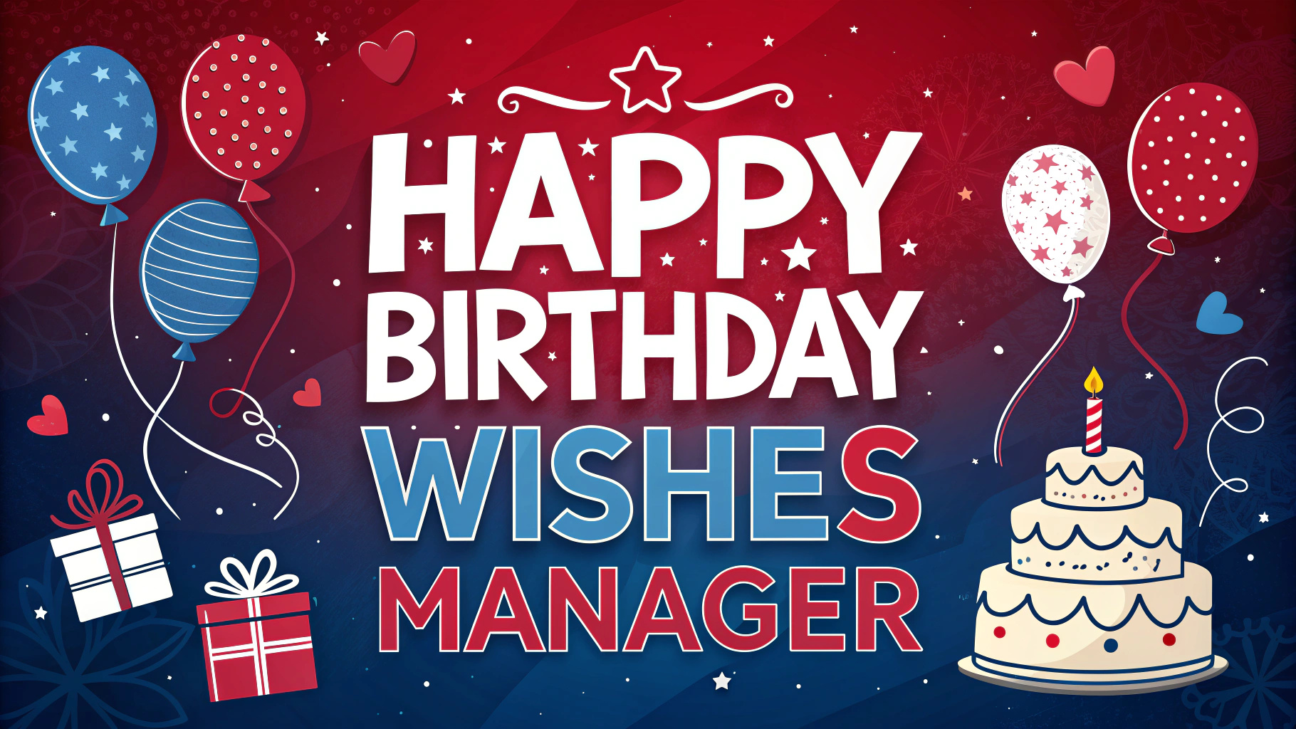 Happy Birthday Wishes Manager