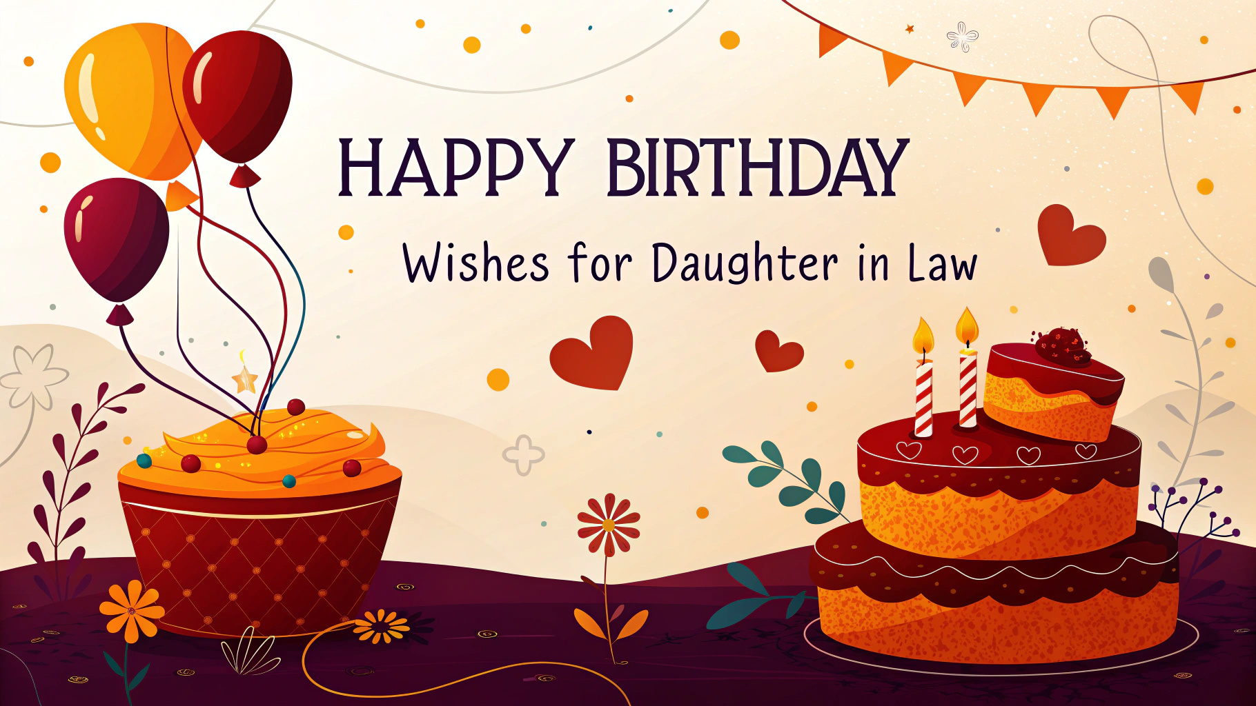 Happy Birthday Wishes for Daughter in Law