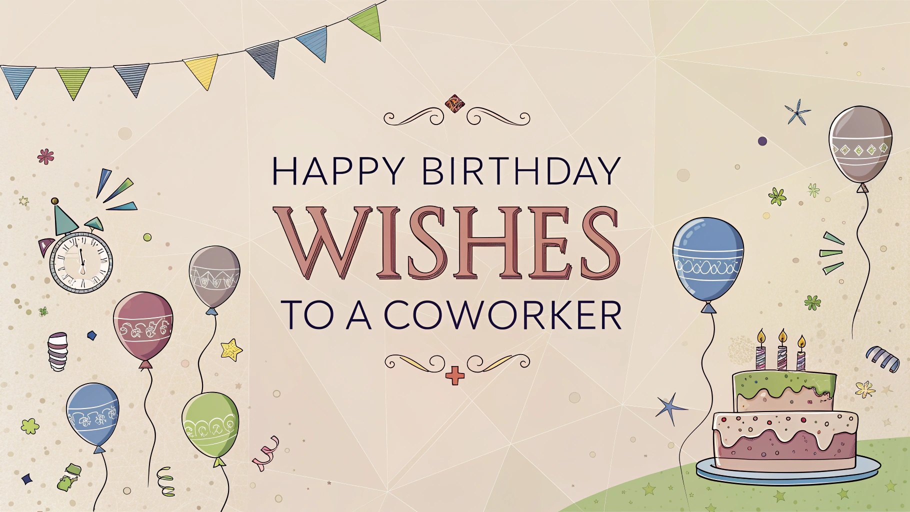 Happy Birthday Wishes to a Coworker