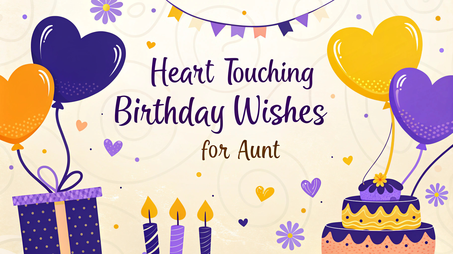 Heart Touching Birthday Wishes for Aunt