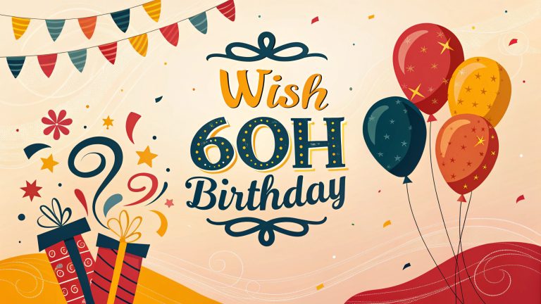 Wish 60th Birthday: Heartfelt and Funny Messages to Celebrate a Milestone