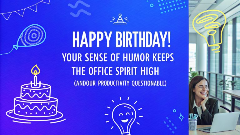 Funny Birthday Wishes for Boss