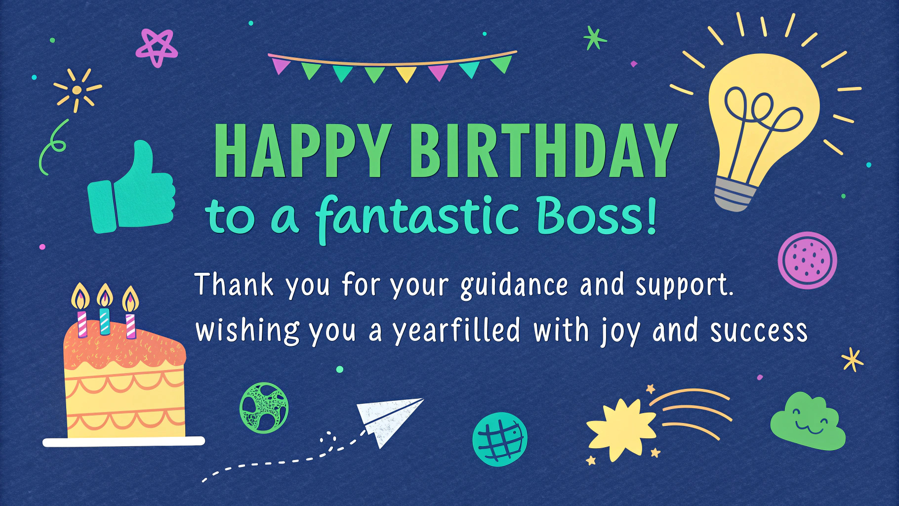 Supervisor Birthday Wishes