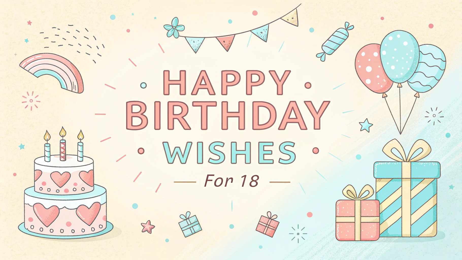 Happy Birthday Wishes for 18
