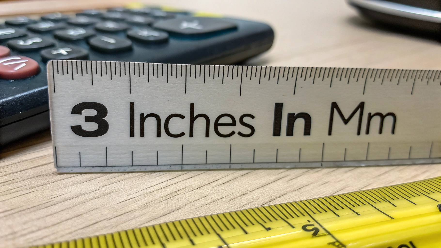 3 Inches to mm