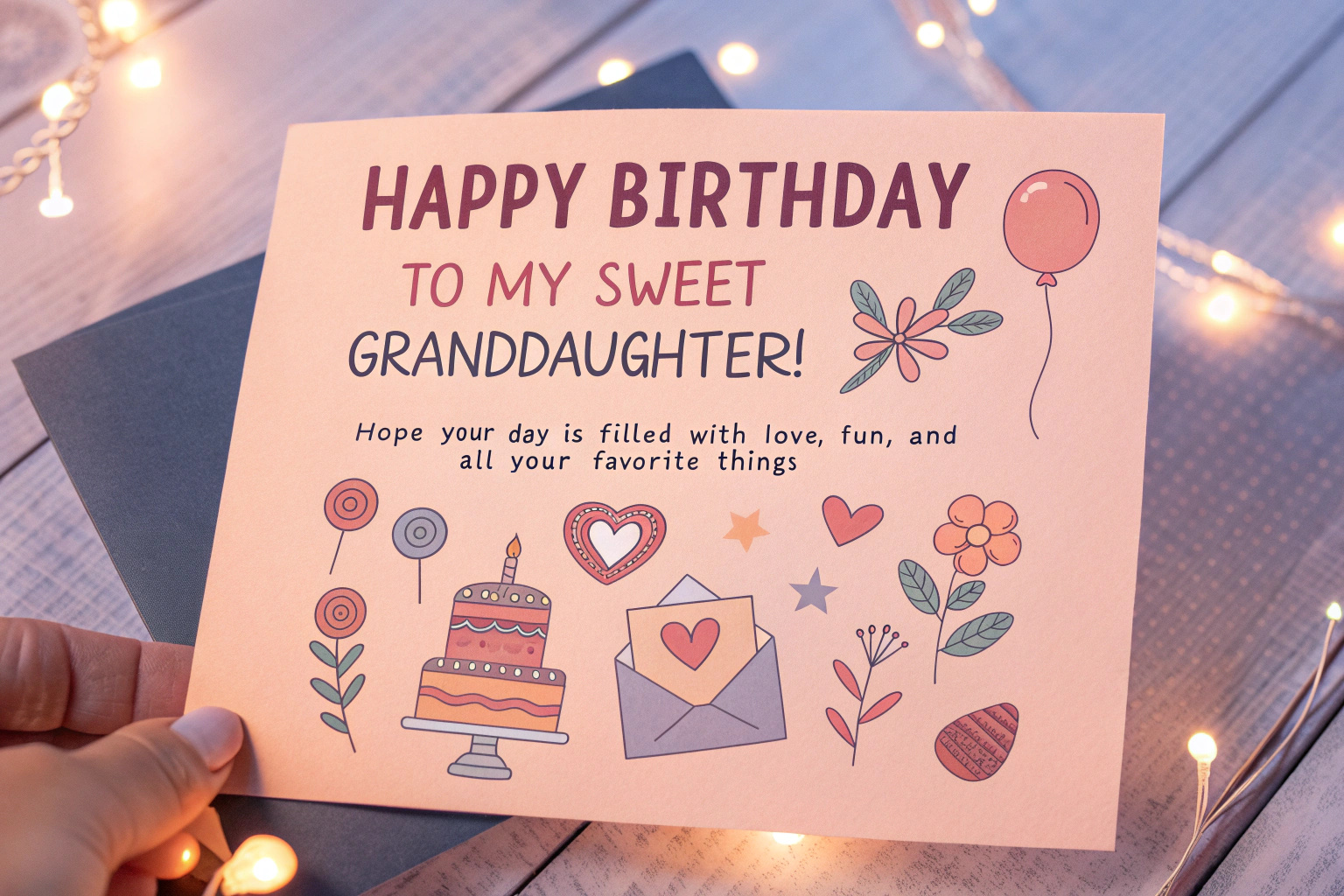 Birthday Wishes for My Granddaughter