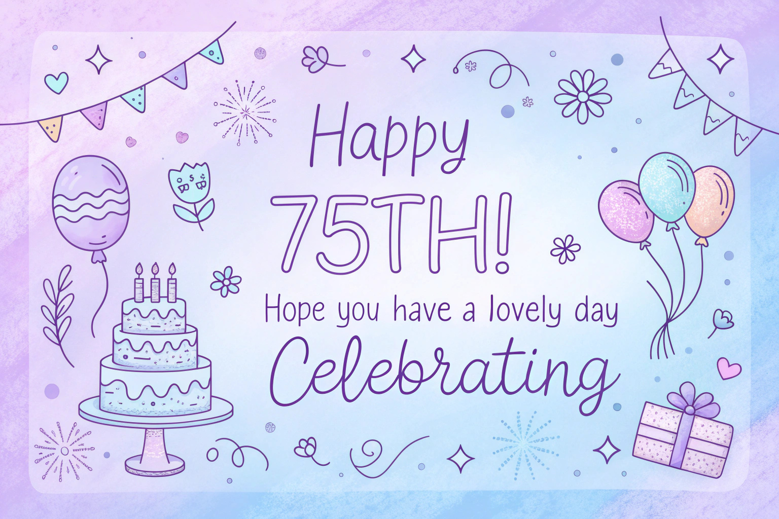 75th Birthday Wishes