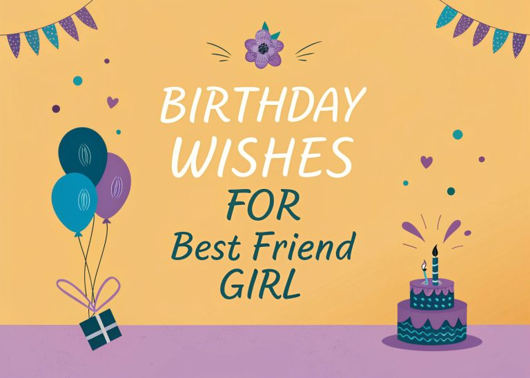 Birthday Wishes for Best Friend Girl