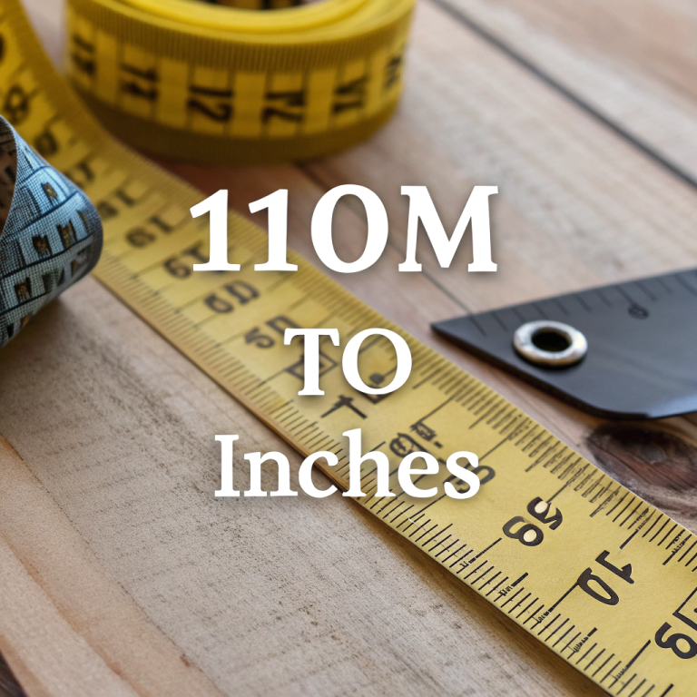 110 cm to Inches