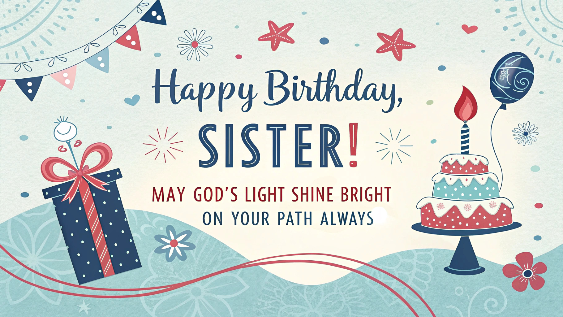 Christian Birthday Wishes for Sister