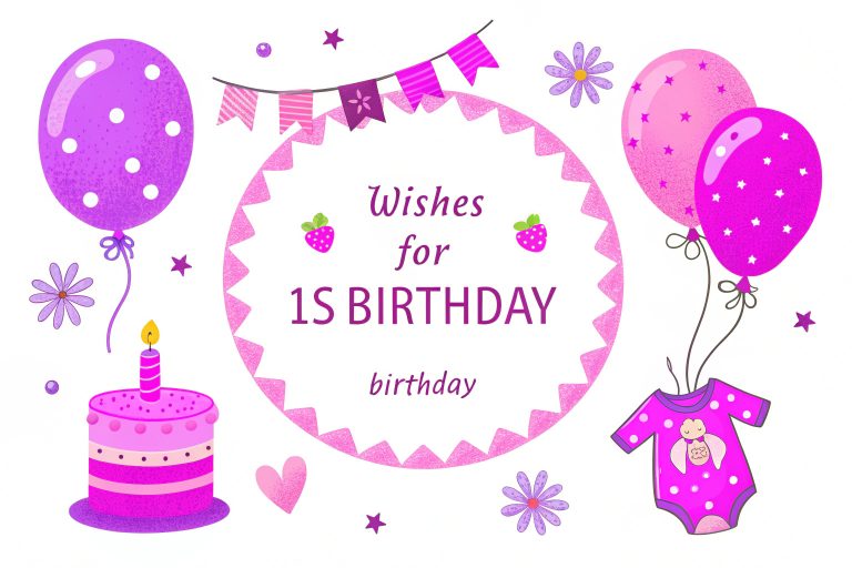 Birthday Wishes for 1st Birthday