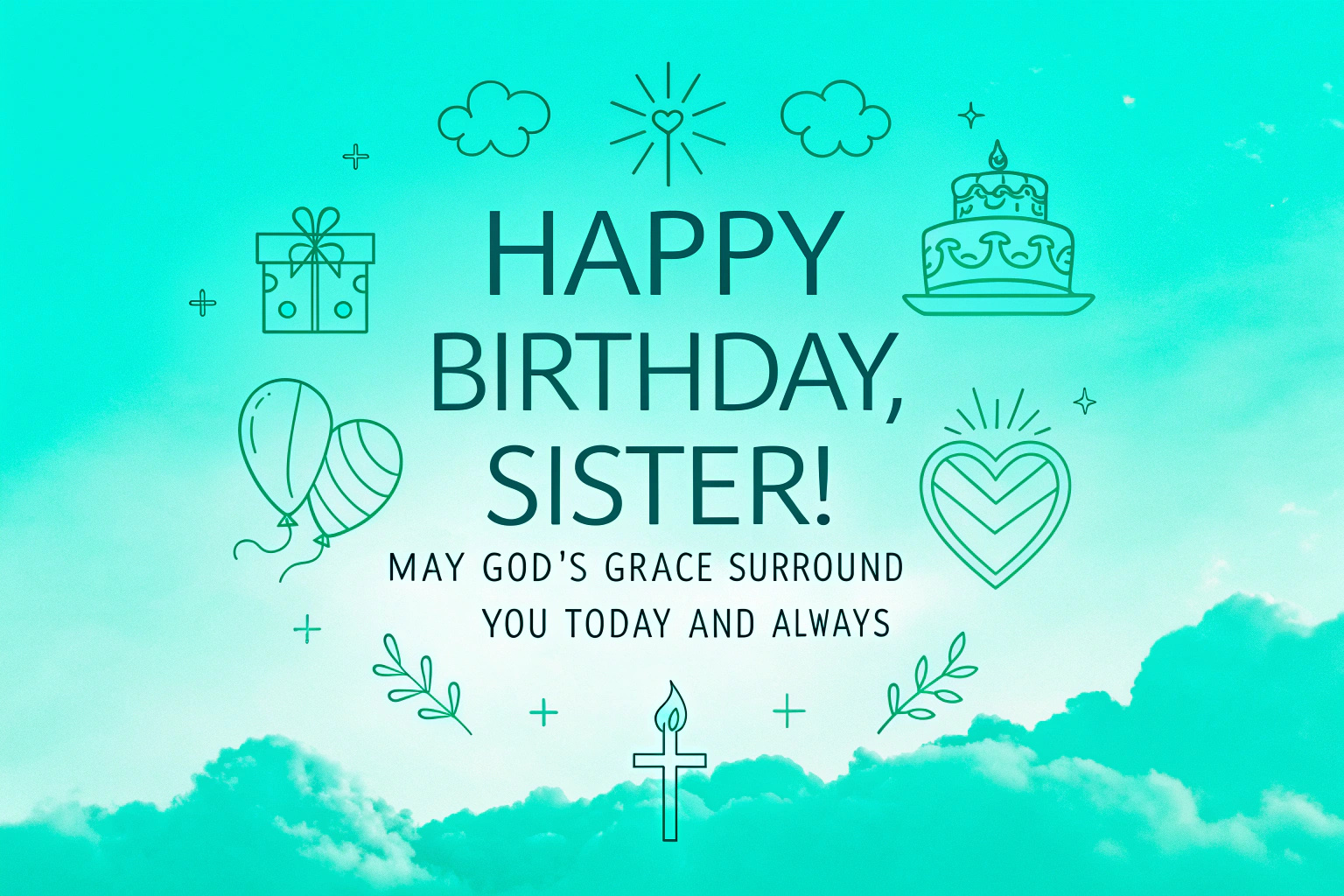 Birthday Wishes for Christian Sister