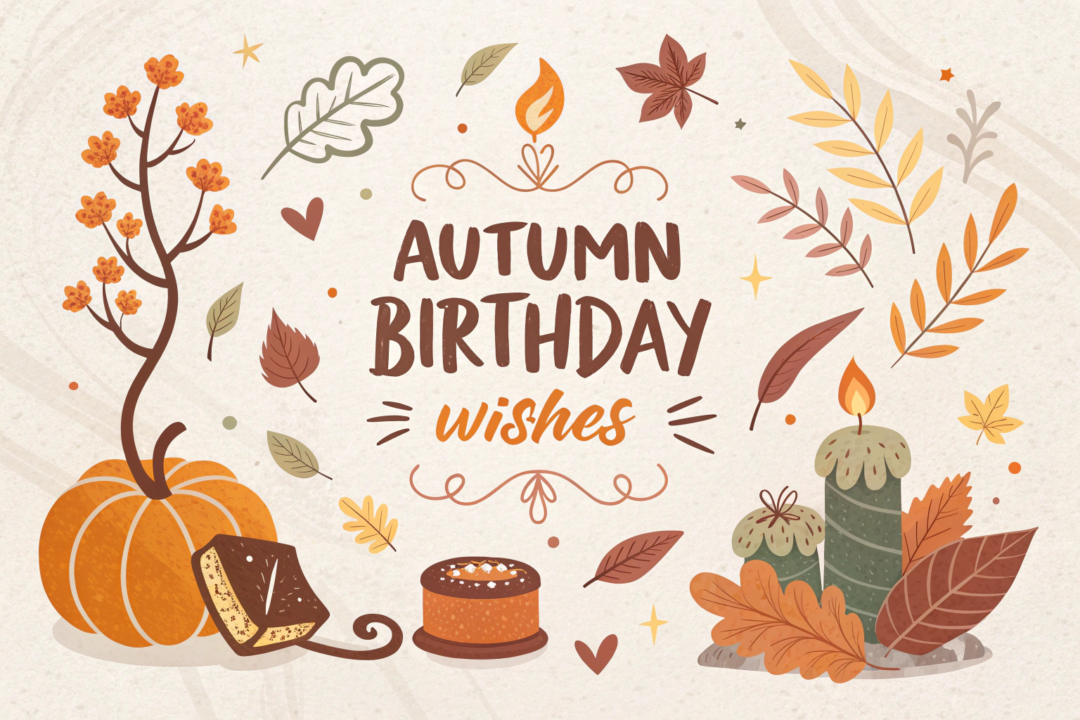 Autumn Birthday Wishes
