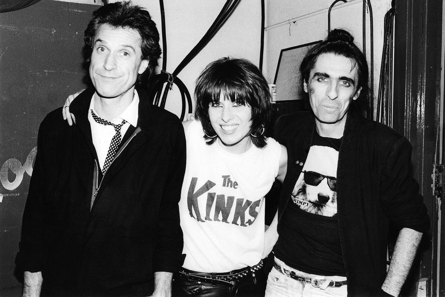 Ray Davies and Chrissie Hynde