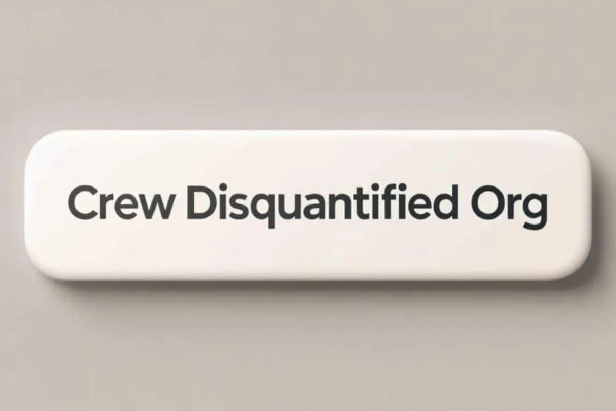 Crew Disquantified Org