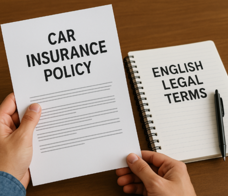 How to Understand Legal Terms in Your Car Insurance (Even If You’re Not a Lawyer)