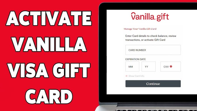 Vanilla Gift Com Activate