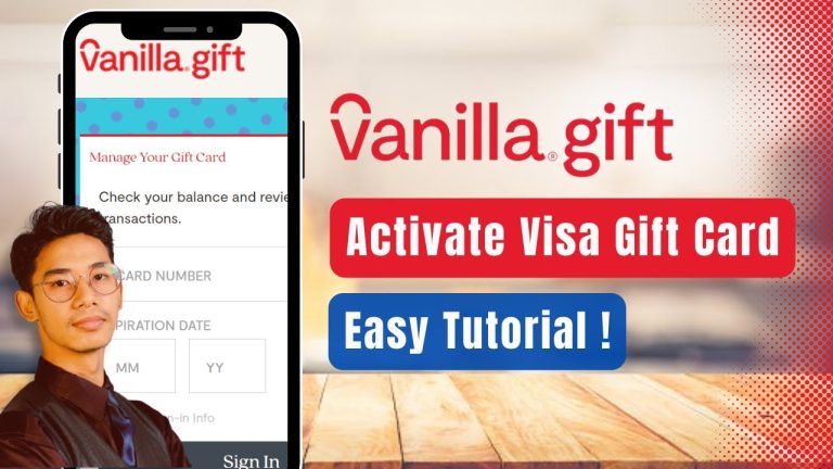 How to Activate Visa Gift Card Vanilla